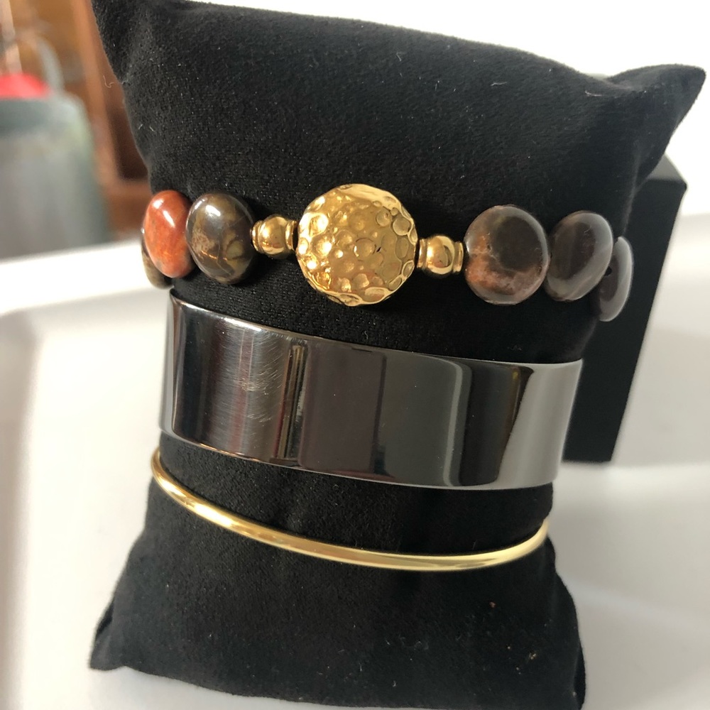 Beautiful cuff of the month Rustic cuff set